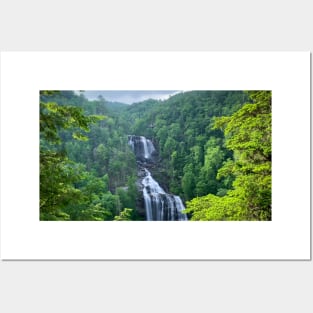 Whitewater Falls SC Posters and Art